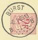 BELGIUM BURST B (Erpe-Mere) 1969 Postal Stationery 2F PUBLIBEL 2291 N. VARIETY  „T“ Of „ALUTIL“ + White Dot At „snijden“ - Varianten & Curiosa