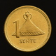 Lesotho 1 Sente (Magnetic) 1992. Km54a, Africa. UNC Coin. - Lesotho