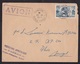 French West Africa AOF: Airmail Cover Kankan Guinee To Senegal, 1955, 1 Stamp, Rotary (damaged, See Scan) - Brieven En Documenten