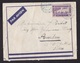 French West Africa AOF: Airmail Cover St Louis Senegal To Switzerland, 1937, 1 Stamp, Camel, Airplane (damaged See Scan) - Brieven En Documenten