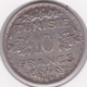 PROTECTORAT FRANCAIS. 10 FRANCS AH 1353 (1934), En Argent - Tunisie