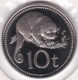 Papua New Guinea 10 Toea 1975 FM. Spotted Cuscus,  Copper-Nickel. BU , UNC,  KM# 4 - Papua New Guinea