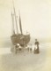 France Calais Bateau De Peche Irena Ramasseurs De Coques? Ancienne Photo 1900 - Oud (voor 1900)