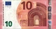! 10 Euro, T004I6, Money, Geldschein, Banknote TA2070858784, Mario Draghi, EZB, ECB, Europäische Zentralbank - 10 Euro