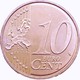 MONNAIE 10 Cent 2001 BELGIQUE Euro Fautée Non Cuivrée Etat Superbe - Variëteiten En Curiosa