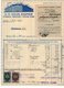 1937 YUGOSLAVIA, CROATIA, ZAGREB,C.D. GAON, TEXTILE FACTORY, INVOICE ON LETTERHEAD, RECEIPT, 2 FISKAL STAMPS - Other & Unclassified