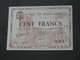 Rare Billet De 100 Francs - Ville De Saint-Omer - Emission Juin 1940   **** EN ACHAT IMMEDIAT **** - Bons & Nécessité