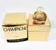 Miniatures De Parfum Flacon CHAMPAGNE De Yves Saint Laurent  YSL 7.5 Ml PARFUM  + Boite +  Sur Boite - Femme