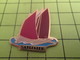 1118b  Pin's Pins / Beau Et Rare : THEME : BATEAUX / VOILE VOILIER SARDINIER SARDINE - Boats