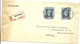 Registerd Cover Amsterdam To Famous Stampcollector R. Boekema, Bevrijdingszegels - Brieven En Documenten