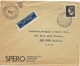 Airmail Firmcover SPERO, Adam CS 15/6/1948 To New York - Brieven En Documenten