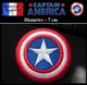 Écusson Brodé Thermocollant NEUF ( Patch Embroidered ) - Captain America - Ecussons Tissu