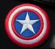 Écusson Brodé Thermocollant NEUF ( Patch Embroidered ) - Captain America - Ecussons Tissu