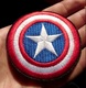 Écusson Brodé Thermocollant NEUF ( Patch Embroidered ) - Captain America - Ecussons Tissu