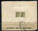 Suisse - Enveloppe De Vevey Pour La France En 1917 , Annulation Plume / Timbres Au Verso , Contrôle Postal - Réf JJ 109 - Marcophilie