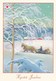 Postal Stationery - Birds - Bullfinches - Family Driving Horse Sleigh - Red Cross - Suomi Finland - Postage Paid - Ganzsachen