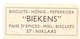 Chromo - Biscuits Honing Peperkoek Biekens - Sint Niklaas - Intercontinentale  Trein - Train Intercontinental - Other & Unclassified