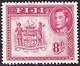 FIJI 1948 KGVI 8d Carmine SG261c FU - Fiji (...-1970)