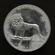 Congo 25 Centimes 2002, Km83, Animal Coin - African Wild Dog, Lion - Congo (République Démocratique 1998)