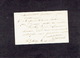 LA GLEIZE 1903 ANCIENNE CARTE DE VISITE - Ernest COLLARD - Instituteur - Visitekaartjes