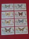 LOTE 32 CUPONES DE ONCE LOTTERY SPAIN LOTERÍA BLIND 1986 87 MARIPOSA MARIPOSAS BUTTERFLY BUTTERFLIES PAPILLON PAPILLONS - Loterijbiljetten