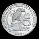 Burundi 5 Francs 2014. Km28 UNC Coin Animal Bird- Bycanistes Bucinator - Burundi