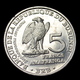 Burundi 5 Francs 2014. Stephanoaetus Coronatus, Km25 UNC Animal-eagle Coin. - Burundi