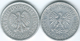 Poland - 1 Zloty - 1966 (KMY49.1) & 1986 (KMY49.2) - Poland