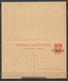 Estland Estonia 1928/29 Postal Stationery Mit Antwortteil With Response Part Ganzsache Sauber Ungebraucht/unused - Estonie