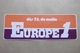 Autocollant Média Radio EUROPE 1 - Aufkleber
