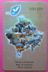 Kosovo PREPAID PHONE CARD 100 DM Operator VALA900. Serial # 33... *Map Of Kosovo* - Kosovo