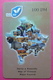 Kosovo PREPAID PHONE CARD 100 DM Operator VALA900. Serial # 42... *Map Of Kosovo* - Kosovo
