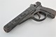 Vintage TOY GUN : TIN TOY KING GUN With EMAIL PIECE - L=19.0cm - 1950s  - Keywords : Cap - Rifle - Revolver - Pistol - Sammlerwaffen