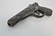 Vintage TOY GUN : TIN TOY KING GUN With EMAIL PIECE - L=19.0cm - 1950s  - Keywords : Cap - Rifle - Revolver - Pistol - Decotatieve Wapens