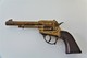 Vintage TOY GUN :  ITALIAN REVOLVER - L=23.0cm - 19**'s - Keywords : Cap - Cork Gun - Rifle - Revolver - Pistol - Tin - Armes Neutralisées