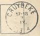 6ik-548: S.M Uit CRUYBEKE 7 IX 1914 > Berchem (Anvers) 8 IX 1914 : Pk: BASEL De Melkerij-La Laiterie - Otros & Sin Clasificación