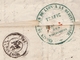 Delcampe - Lettre Nîmes Gard 1857 Chemin De Fer Lyon à La Méditerranée Montauban Tarn Et Garonne Traffic Service Des Marchandises - 1853-1860 Napoléon III