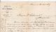 Delcampe - Lettre Nîmes Gard 1857 Chemin De Fer Lyon à La Méditerranée Montauban Tarn Et Garonne Traffic Service Des Marchandises - 1853-1860 Napoléon III