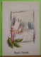 Auguri Buon Natale Dipinto Pirard  CARTOLINA 1972 - Altri & Non Classificati