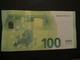 100 Euro-Schein RB(R004, R007, R008, R011)) Draghi Unc. Preiß Für 1x - 100 Euro