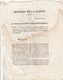 Très Rare Directive Du Ministère De La Guerre 25 Mars Et 5 Avril  1811 Napoléon Contre L'amnistie Des Réfractaires - Documents