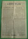 Viana Do Castelo - Jornal "A Aurora Do Lima" Nº 85 De 25 De Outubro De 1935 - Imprensa - Informations Générales