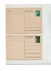 FAL14 - AUTRICHE SERIE DE 4 CARTES POSTALES NEUVES  MICHEL P 337 / 340 - Andere & Zonder Classificatie