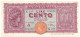 100 LIRE ITALIA TURRITA TESTINA 10/12/1944 SUP- - Sonstige