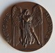 Médaille Bronze Victoire MCMXLV Général De Gaulle 8 Mai 1945 Guerre WW2 Raymond Delamarre - Otros & Sin Clasificación