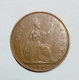 GREAT BRITAIN / GRAN BRETAGNA - One Penny ( 1966 ) Elizabeth II - D. 1 Penny