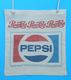 PEPSI-COLA .... Ex Communist Yugoslavia Beautifull Vintage Very High Quality Canvas Bag 1970s  RRRR - Andere & Zonder Classificatie