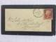 GB VICTORIA 1877 Mourning Cover London To Harwich Tied With 1d Red Plate 175 - Lettres & Documents