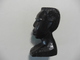 Tête Africaine ,Portrait Sculpté En Bois Noble - Art Africain