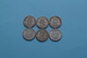 1955 > Lot Van/de 6 Stuks/Piece > 50 Cent - KM .. ( Uncleaned Coin / For Grade, Please See Photo ) ! - 1951-1960: Boudewijn I